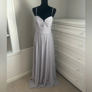 Amsale Bella Bridal Dress in Ice size 8